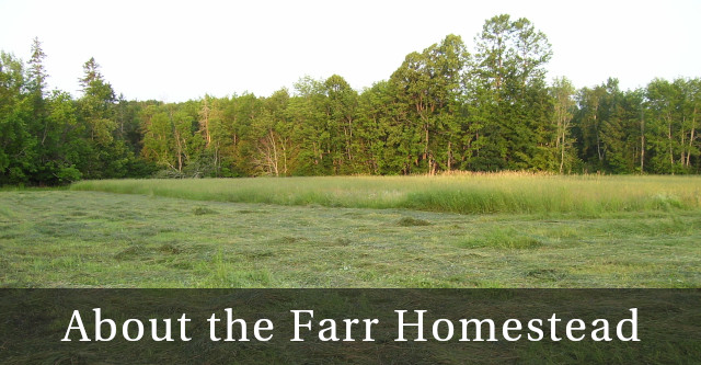 About the Farr Homestead- a family farm in Troy, Maine